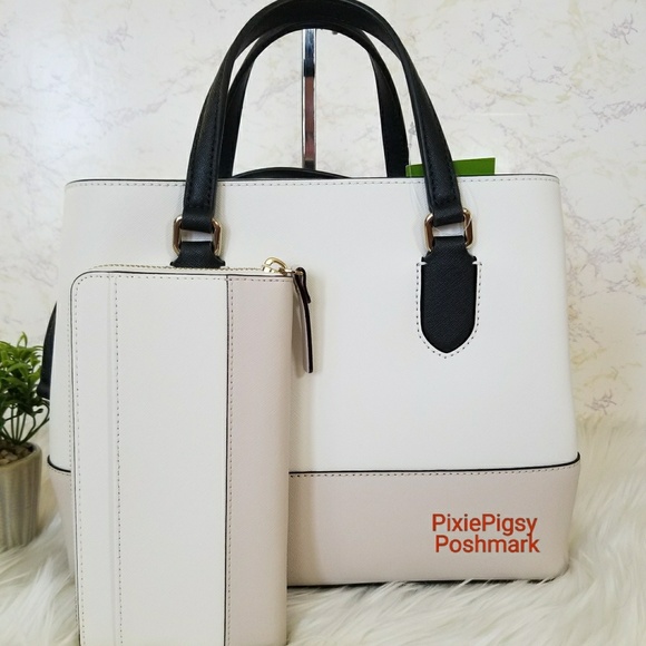 Kate Spade Bag Neda Wallet Set Evangelie Two Tone - Picture 3 of 7